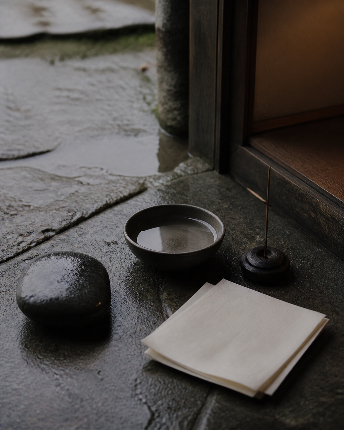 Representative ceremonial still life for the Hua-Sha Rite
