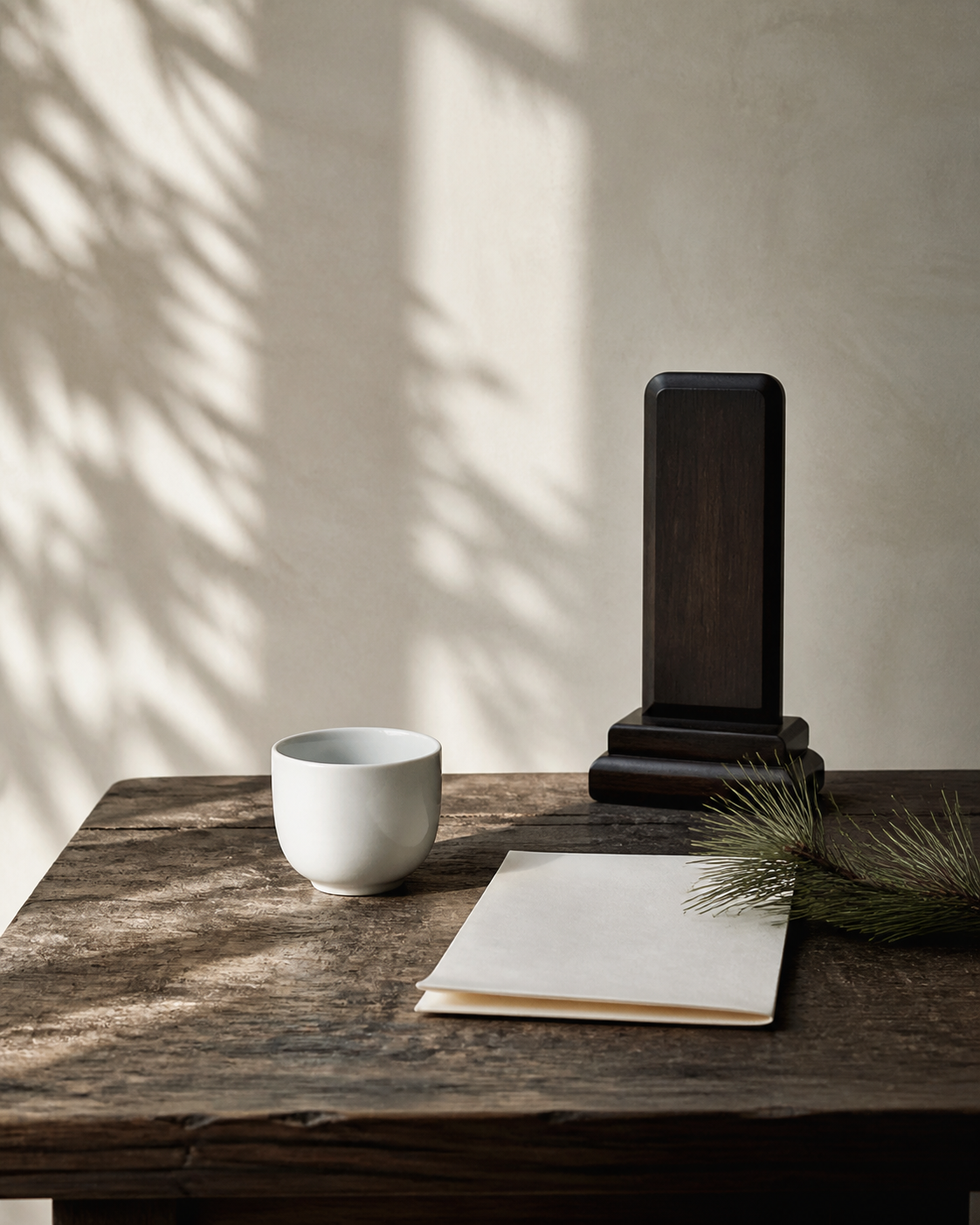 Representative memorial still life for the Yin-Shi Memorial Rite